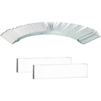 Bright Creations 60 Pack Mirror Mosaic Tiles for DIY Craft Supplies, Home Decorations (2 in)