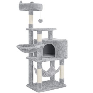 Yaheetech 55"-4-Level Cat Tree with Plush Perch - 1 of 4