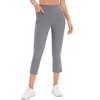 Clearlove Pants for Women Casual Summer Pull On Yoga Dress Work Jeggings Athletic Golf Crop Pants with Pockets - 3 of 4