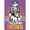 Girl's Lion King Savannah Sunset Crew T-Shirt - 2 of 4