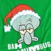 Toddler Boys' Spongebob Squarepants Christmas Bah Humbug Squidward T-Shirt Kelly Green - 3 of 4
