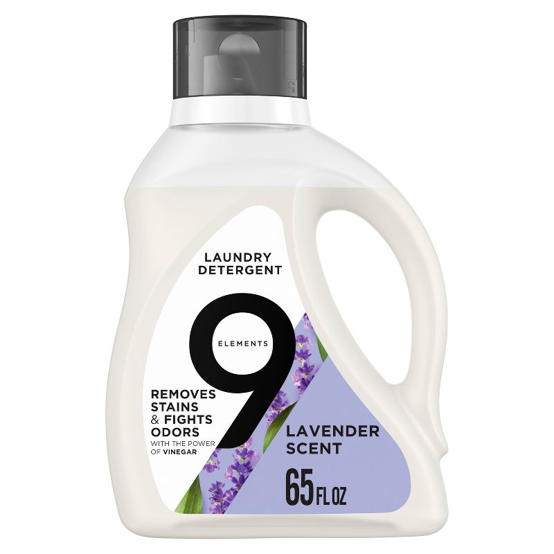 9 Elements LQ Laundry Detergent - Lavender, 1 of 5