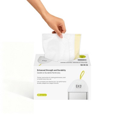 EKO 4''x10'' Code G Trash Bags Fits 21gal Bins
