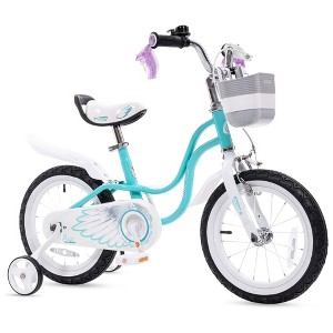 RoyalBaby Princess Girl Kids Bicycle with Training Wheels - 1 of 4