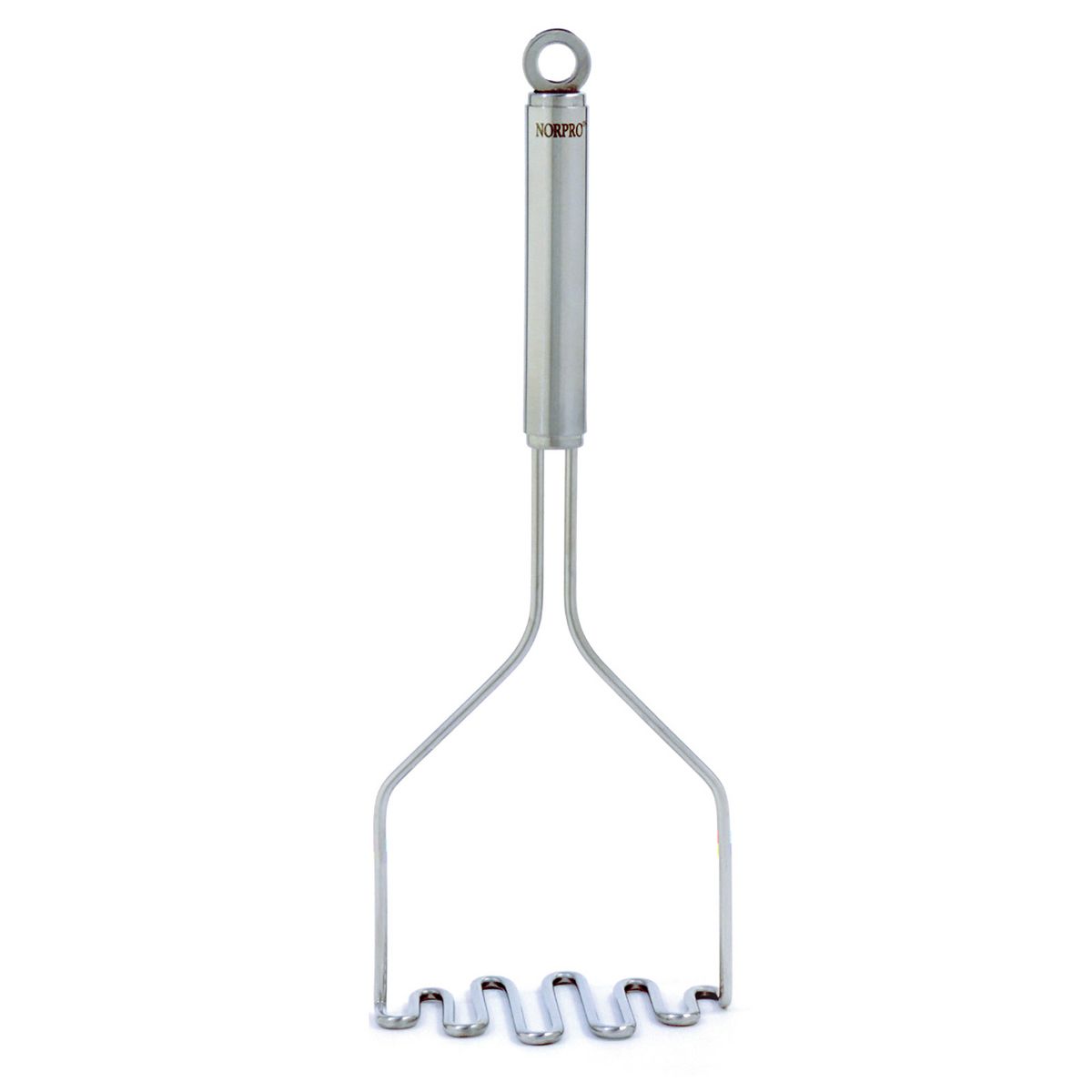 Norpro Krona Potato Masher - Stainless Steel, Heavy Duty