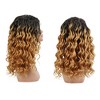 Unique Bargains Women Long Body Wave Lace Front Wigs with Wig Cap 20" 1PC - 3 of 4