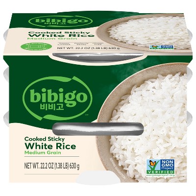 Bibigo Gluten Free and Vegan Rice Express Sticky White - 22.2oz