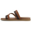 Journee Women's Colette Medium and Wide Width Flat Sandals - 2 of 4