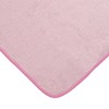 Everyday Kids Hooded Bath Robe for Girls – 3D Pink Princess with Crown, Soft Terry Cloth, Absorbent Toddler Robe, Baby Bath Essential - 4 of 4