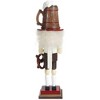 Kurt Adler Wooden Hollywood Nutcracker Collection, Beer and Pretzel, 15" - 2 of 4