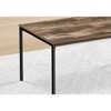 Laminate & Metal 3-Piece Coffee and End Table Set with Sleek Frame and Contemporary Design for Living Room or Modern Spaces - 3 of 4