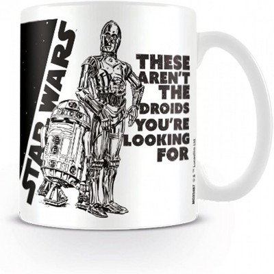 Adult Star Wars These Aren't The Droids 11 oz. Ceramic Mug