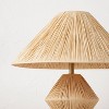 Faux Raffia Floor Lamp Brown (Includes LED Light Bulb) - Opalhouse™ designed with Jungalow - image 4 of 4