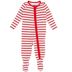 RuggedButts Modal Blend Baby Boys One Piece Footie Pajamas - 1 of 4