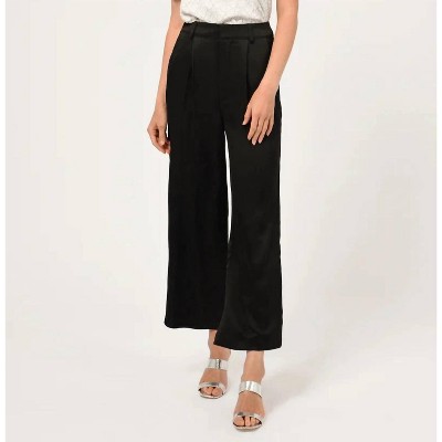 Women's Lucia Pleat Front Wide Leg Trousers - adelyn rae