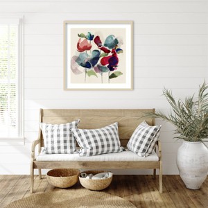 Amanti Art Florals Blending Forever II by PI Studio Framed Wall Art Print - 1 of 4