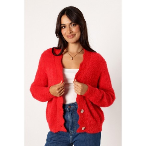 Clara Cardigan Red Xl Target