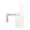 CENGHU Home Office Computer Desk with Hutch, L Shaped Desk with 2-Tier Shelf & 2 Large Drawers, Office Desk wth Waterproof Surface - 4 of 4