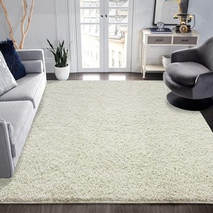 Acekool Shaggy Plush Area Rugs - 1 of 4