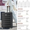 3 Piece Luggage Set with Spinner Wheels Expandable ABS+PC Hardside Suitcases for Travel 20/24/28 Inch - Cuddlewood - 4 of 4