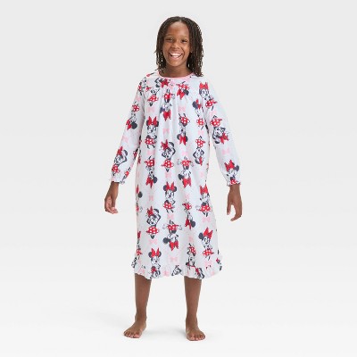 Girls' Disney Minnie Mouse NightGown - White