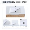 Vynxaria 72 Inch Soft Close Doors Bathroom Vanity With Sink, Two Small Storage Shelves, 24" and 12" Combination Cabinet - 3 of 4