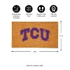 Coir Mat, 16"x28", Texas Christian University - 3 of 4