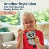 Bryte Jungle Animals Sewing Kit for Kids: A Fun DIY Arts & Crafts Experience with 5 Pre-Cut Felt Animals & More - For Age 7+ - 2 of 4