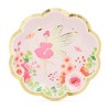 Sparkle and Bash 48 Pack Fairy Tea Party Paper Plates for Girls Floral Birthday Supplies (9 In) - 3 of 4