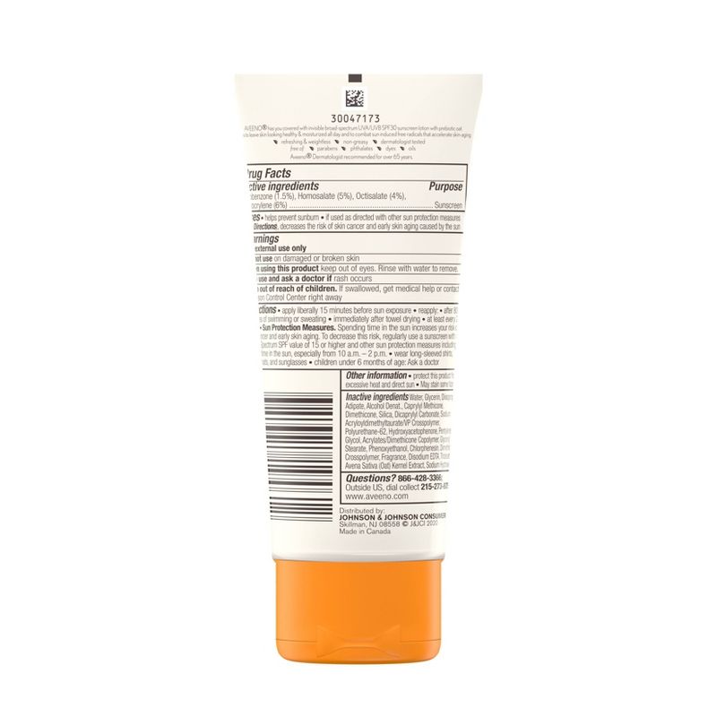 Aveeno Protect + Hydrate Lotion - SPF 30 - 3oz, 6 of 8