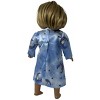 Doll Clothes Superstore Sleeping Bear Nightgown Fits 18 Inch Girl Dolls Like Our Generation American Girl My Life Dolls - 4 of 4