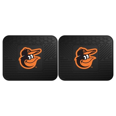 MLB Baltimore Orioles Vinyl Utility Mat Set - 2pc