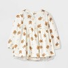 Baby Girls' Disney Winnie the Pooh Long Sleeve Tulle Dress - Off-White - image 2 of 4