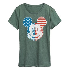 Women's - Disney - Americana Short Sleeve Graphic T-Shirt - 1 of 4