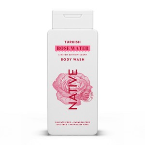 Native Passport Limited Edition Global Flavors Sulfate-Free Body Wash - Turkish Rose Water - 18 fl oz - 1 of 4