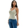 Derek Heart Juniors Tie Front Tank Top - 2 of 3