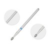 Unique Bargains Emery Nail Drill Bits Set for Acrylic Nails 3/32 Inch Nail Art Tools 40mm Length Colorful 7 Pcs - 3 of 4