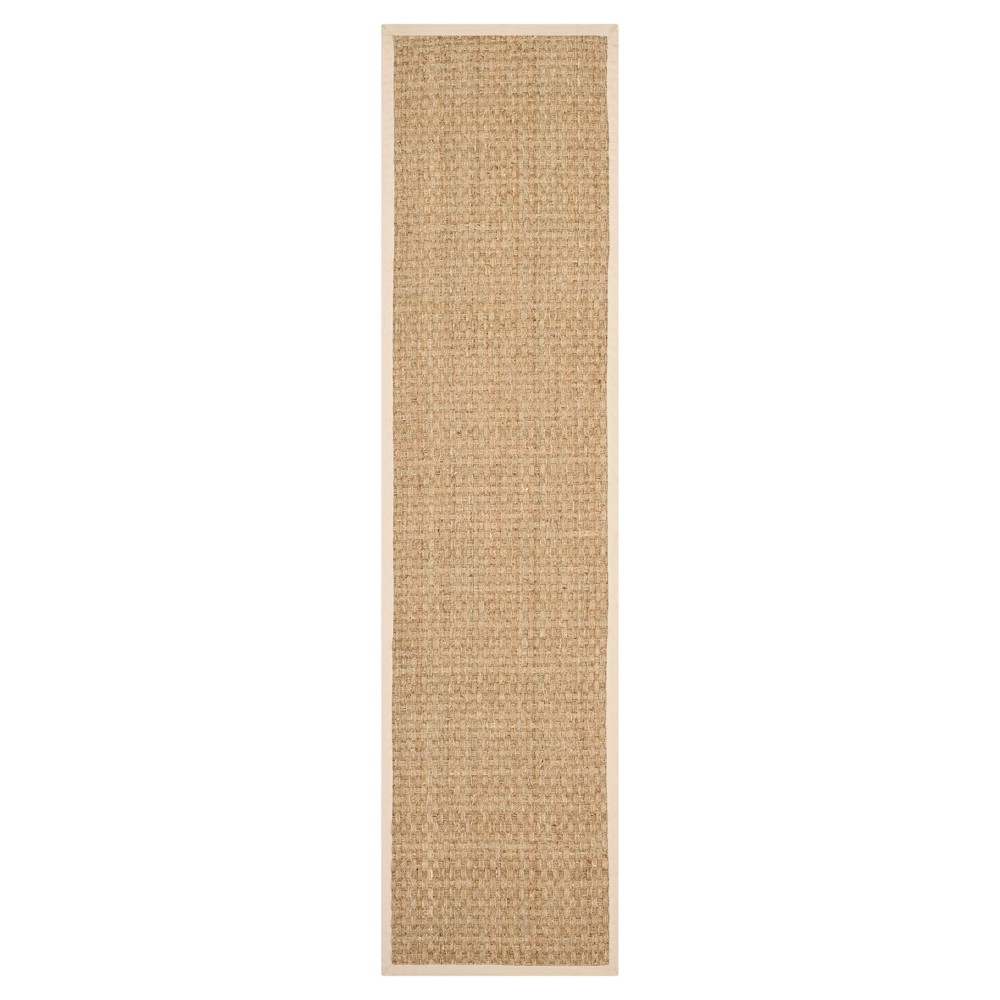2'6inx18' Runner Natural Fiber Rug Natural/Beige - Safavieh