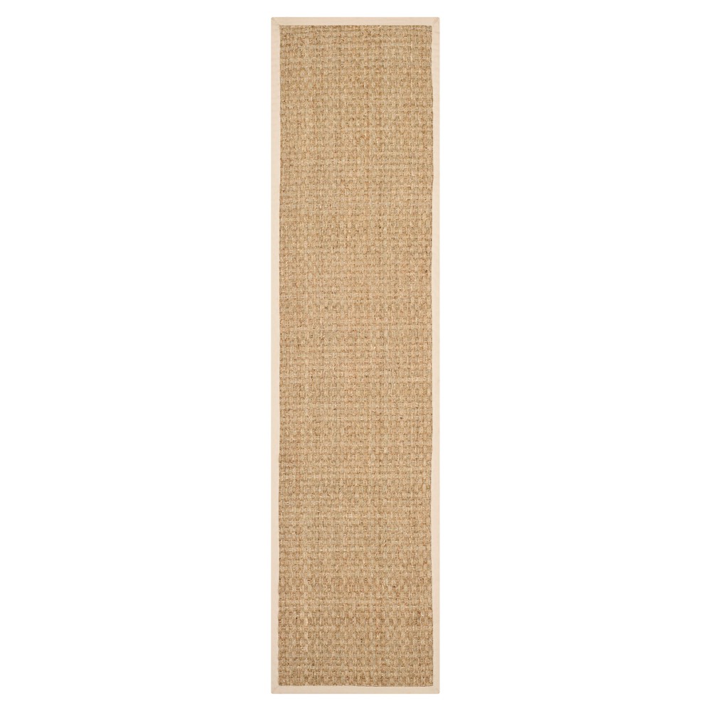 2'6inx12' Runner Natural Fiber Rug Natural/Beige - Safavieh