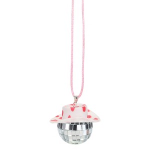 Unique Bargains Shiny Surface Mirror Ornament Car Party Accessory Disco Balls - 1 of 4