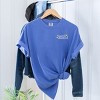 Simply Sage Market Embroidered Cancun Mexico Stars Garment Dyed Tee - 3 of 4
