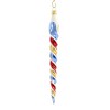 Sbk Gifts Holiday 8.0 Inch Red Blue & Gold Twisted Icicle Ornament Twist Patriotic Usa Tree Ornaments - 2 of 3