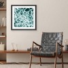 Americanflat 24x24 Picture Frame with Polished Plexiglass - Use as 20x20 Frame with Mat or 24x24 Frame Without Mat - Hudson Collection - Black - 4 of 4