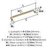Amerock Collet Pull for Cabinets, Drawers, and Furniture - 3 of 4