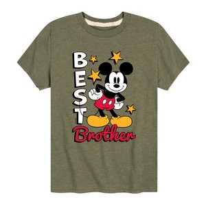 Boys' - Disney - Best Brother Short Sleeve Graphic T-Shirt - 1 of 4