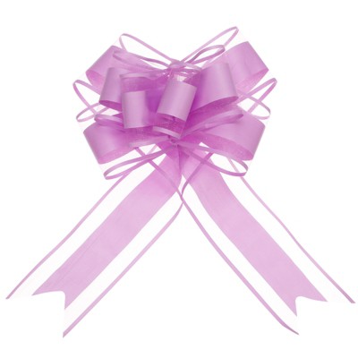 Unique Bargains Wedding Party Extra Large Gift Wrapping Pull Bows Ribbon 10 Pcs