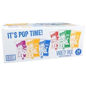 PopTime Popcorn Variety Pack - Case of 24/.3 oz - 1 of 4