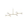 Elegant Lighting Zayne 6 Light Pendant in Gold - 3 of 4