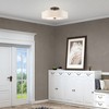Livex Lighting Solstice 6 - Light Semi-Flush Mount in  English Bronze - 3 of 4