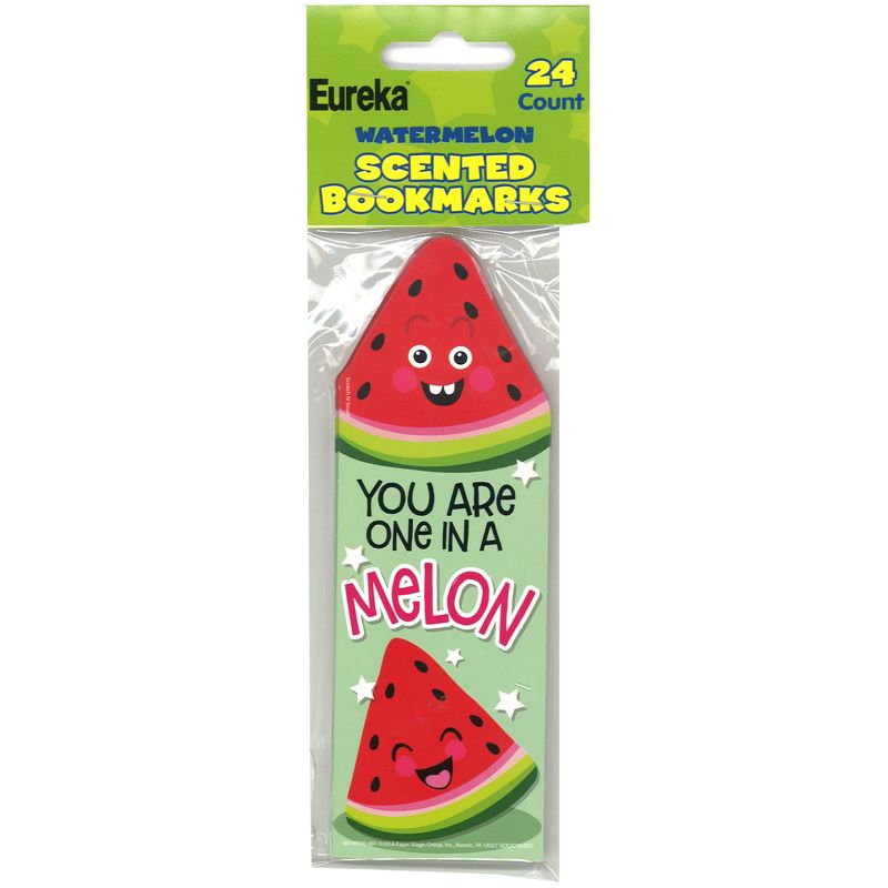 Eureka® Watermelon Scented Bookmarks, 24 Per Pack, 3 Packs, 3 of 4